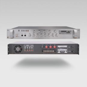 1.5U标准机型定压功放五分区独控